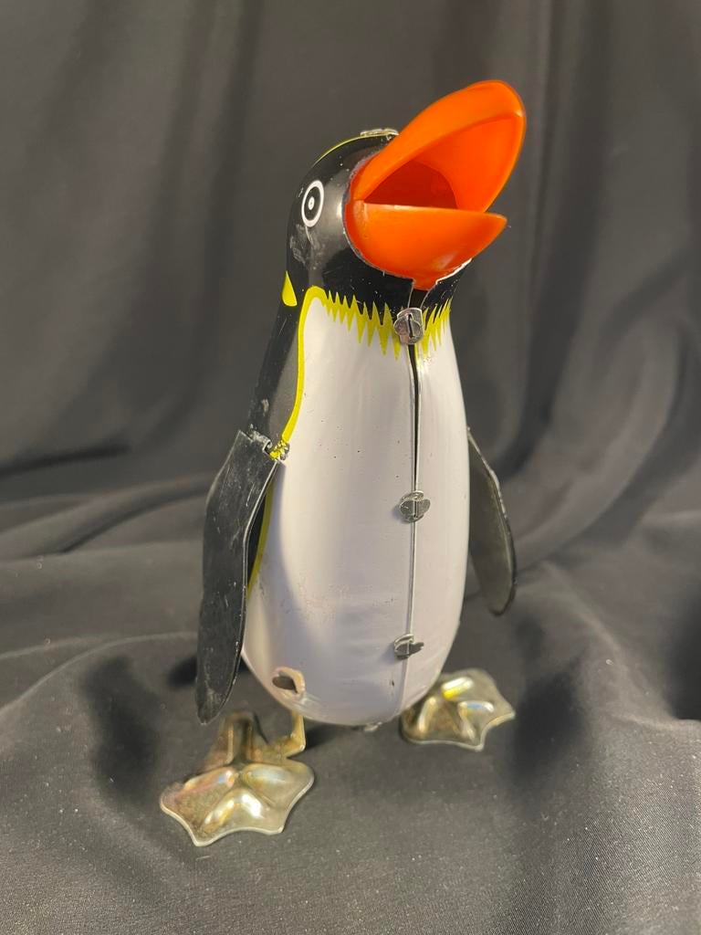 Blikken pinguin., Ophalen of Verzenden, Gebruikt
