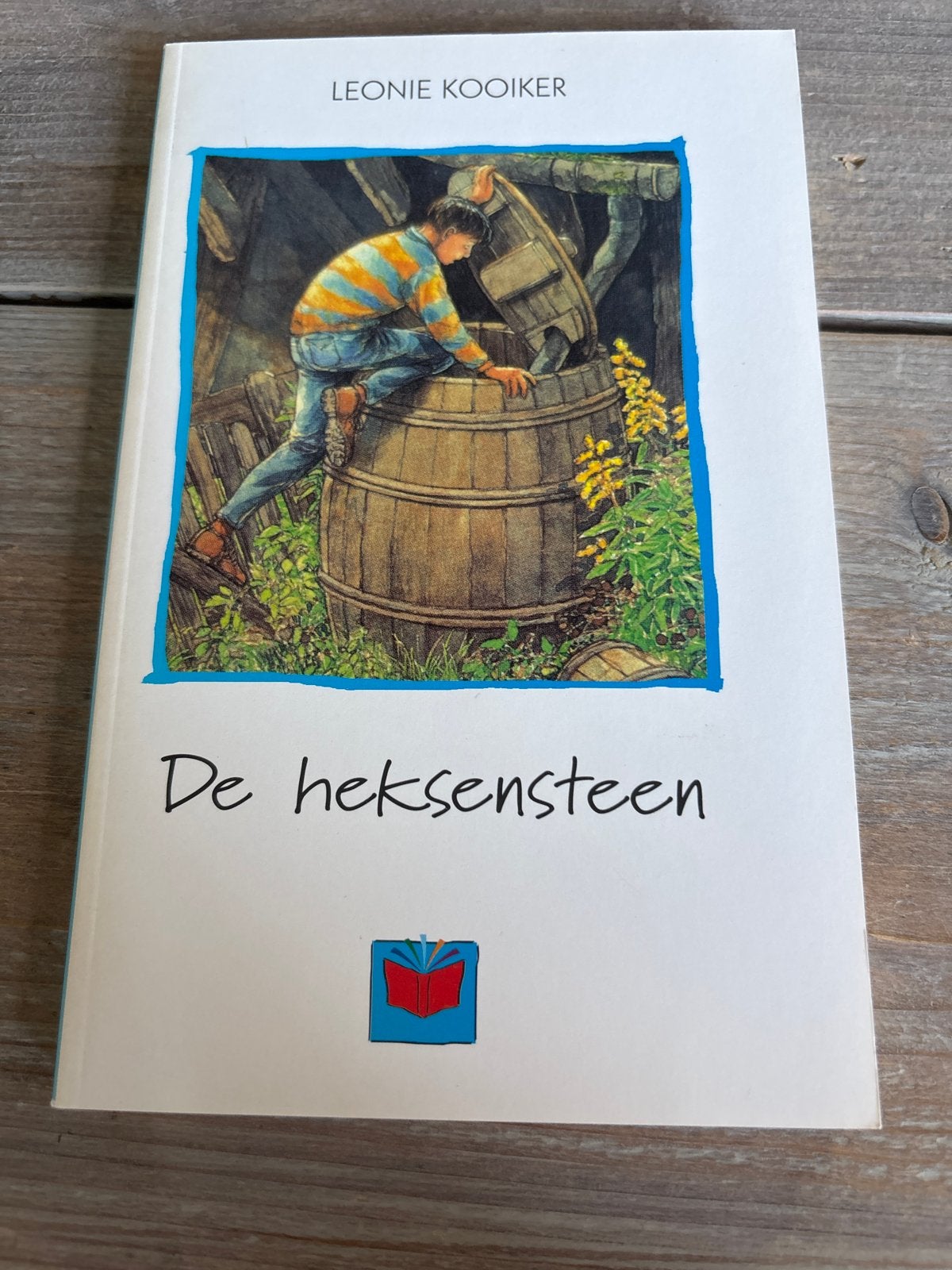 De Heksensteen - Leonie Kooiker (kinderboek), Ophalen of Verzenden, Gelezen, Fictie algemeen