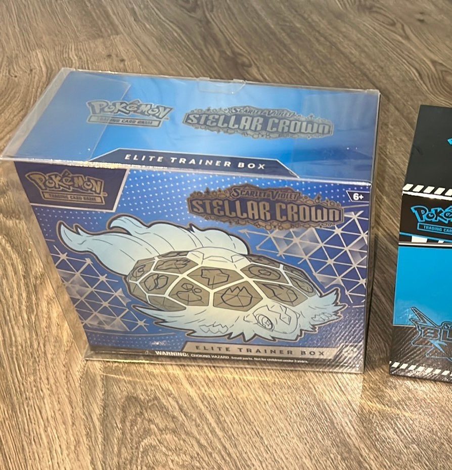 Pokemon: Stellar Crown ETB, Ophalen of Verzenden, Nieuw, Overige typen, Foil