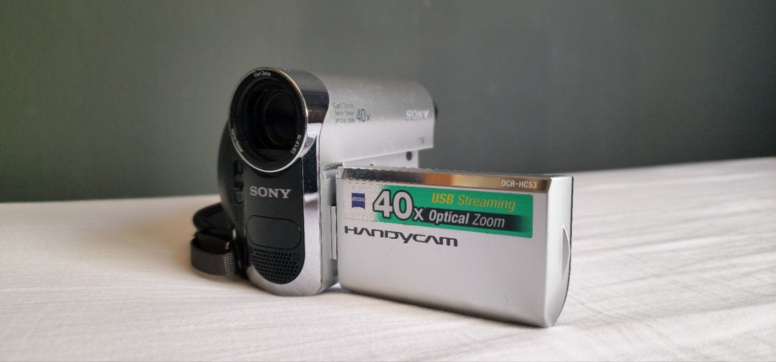 Sony DCR-HC53 Handycam (sony camera), Ophalen, Mini dv, 20x of meer, Zo goed als nieuw