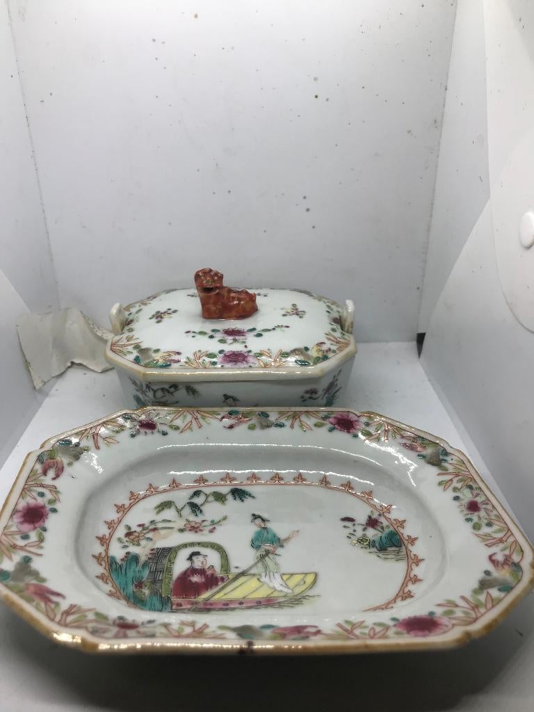 chinees porselein, Antiek en Kunst, Antiek | Porselein, Ophalen of Verzenden