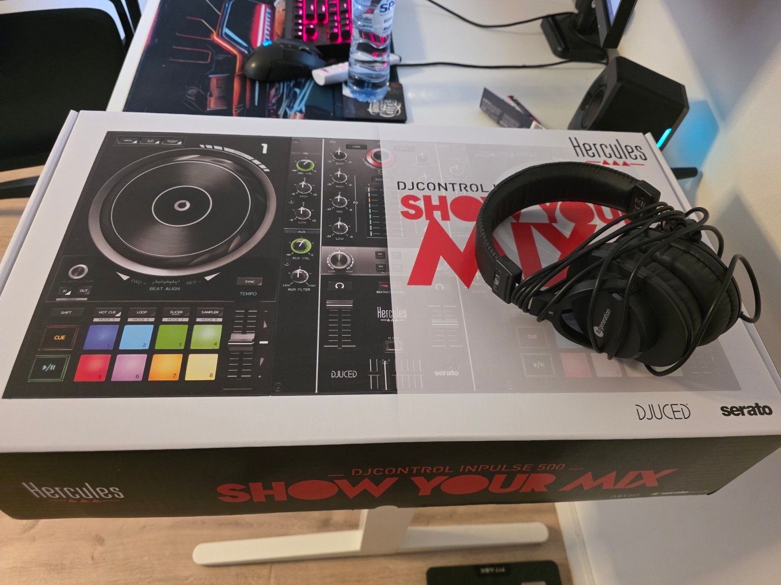 hercules inpulse 500 nieuwstaat!, Ophalen of Verzenden, Zo goed als nieuw, Dj-set, Overige merken