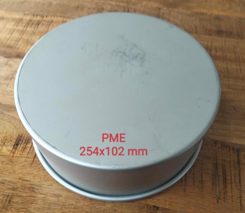 PME Bakvorm Rond 254x102 mm, Ophalen of Verzenden, Gebruikt, Taarten, Bakvorm