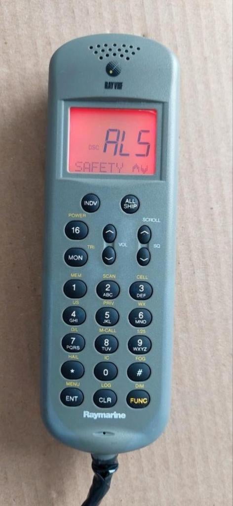 Raymarine Ray230 VHF-handset gebruikt, Ophalen of Verzenden, Gebruikt, Radio