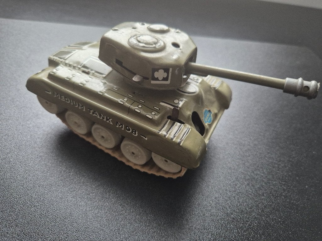 Blikken tank jaren 70, Ophalen of Verzenden