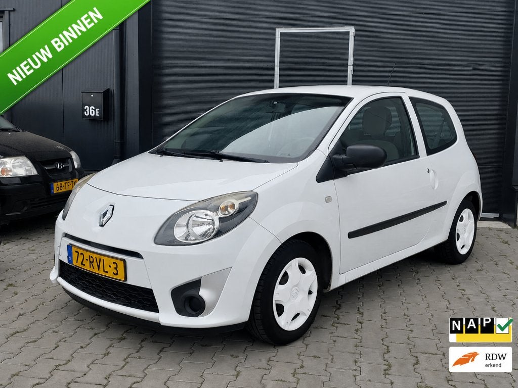 Renault Twingo 1.2 16V 2011 lage km 60.384km NAP RIJKLAAR !!, Auto's, 74 pk, 4 cilinders, 4 stoelen, Wit