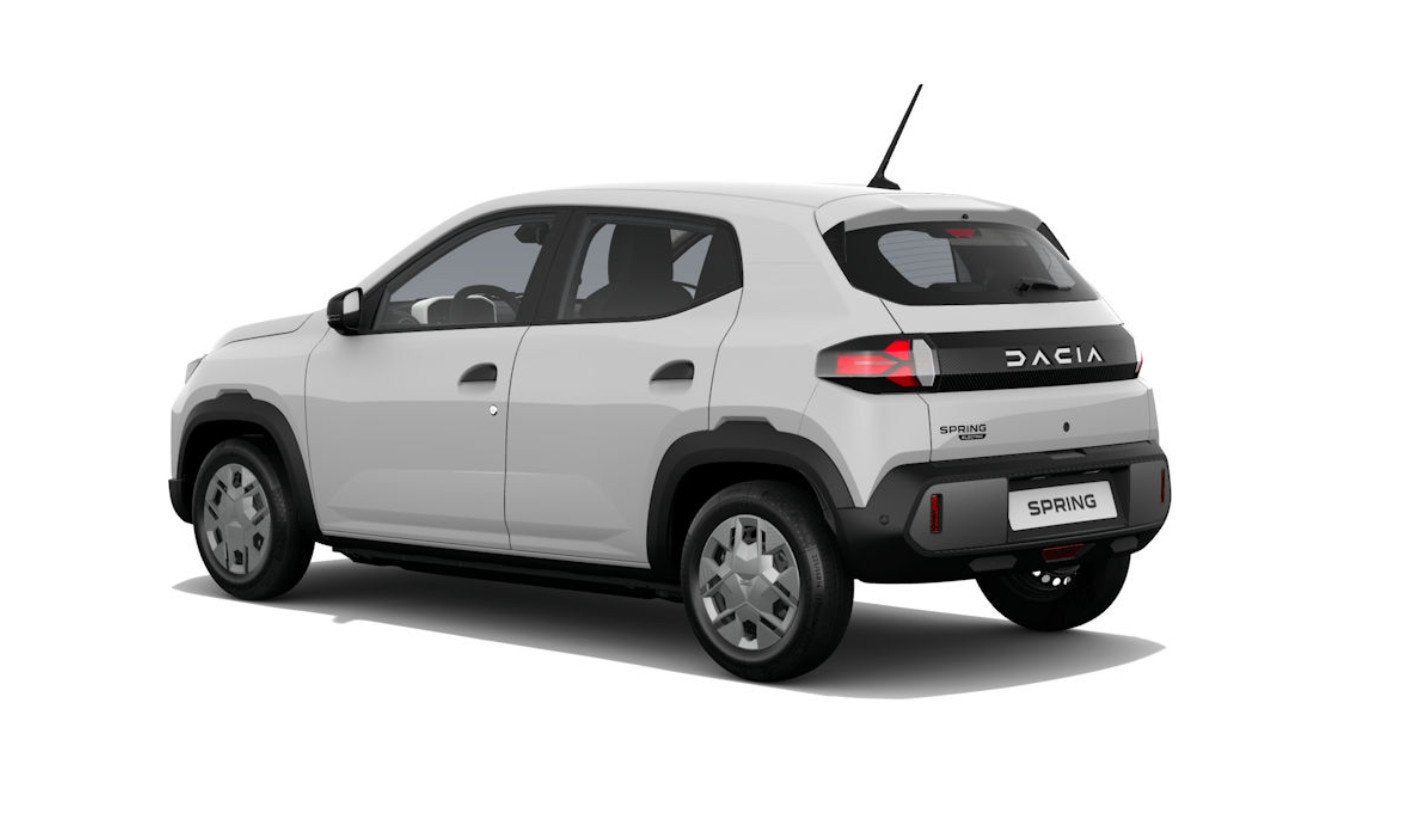 Dacia Spring (Zeeuw & Zeeuw Private Lease Actie v.a. € 291, Auto's, 12 maanden, Stof, Zwart, 995 kg