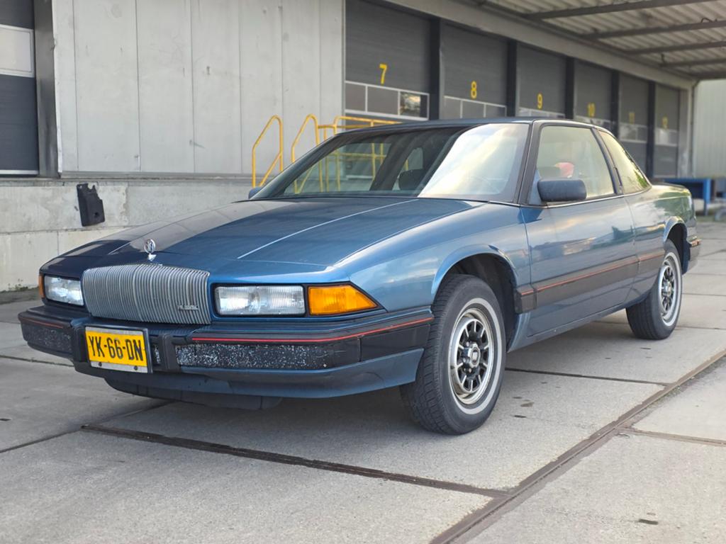 Buick Regal 3.1 Limited AUTOMAAT U9 1989 Blauw, Auto's, 142 pk, Regal, Blauw, Cruise Control