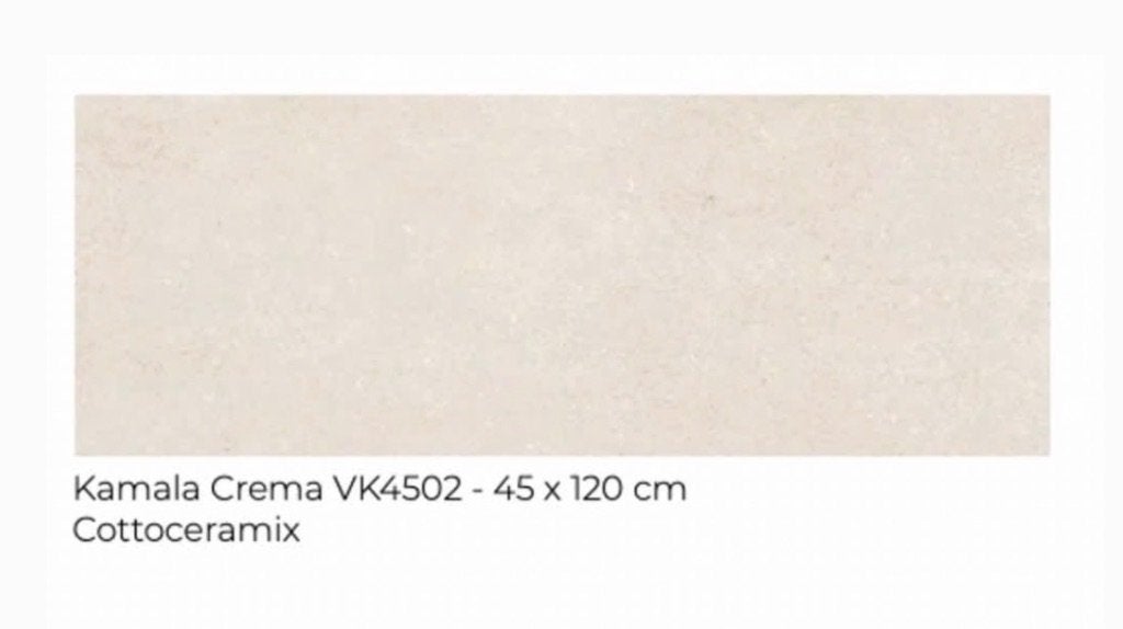 Tegels 45x120 Kamala Crema, Ophalen, 60 cm of meer, Nieuw, Minder dan 20 cm