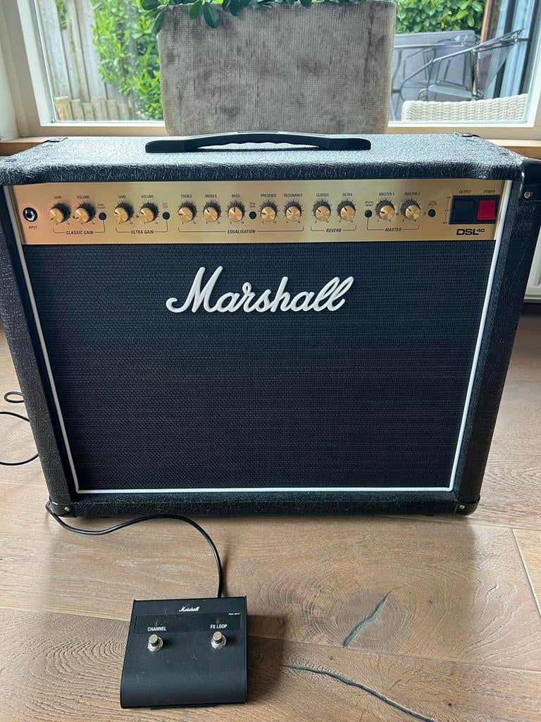 Marshall DSL40CR Gitaarversterker Combo, Ophalen, Zo goed als nieuw, Gitaar, Minder dan 50 watt