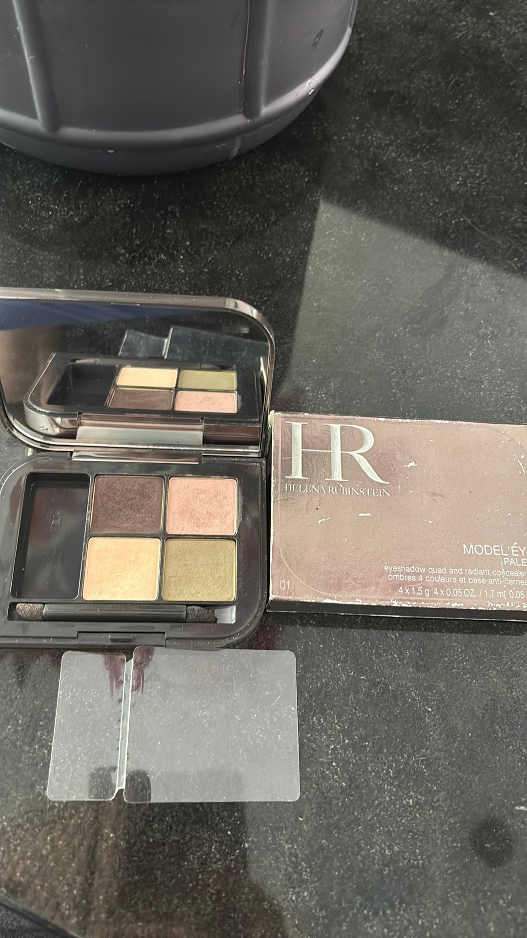 Helena Rubinstein oogschaduw palette 4 kleuren 01 dolce Vita, Ophalen of Verzenden, Zo goed als nieuw, Overige kleuren, Ogen