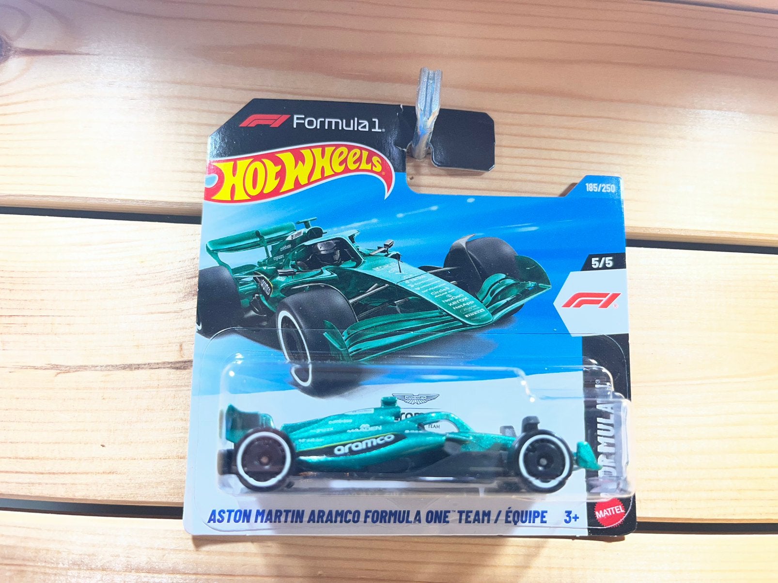Aston Martin Aramco F1 Team hotwheels, Hobby en Vrije tijd, Ophalen of Verzenden, Zo goed als nieuw, Auto