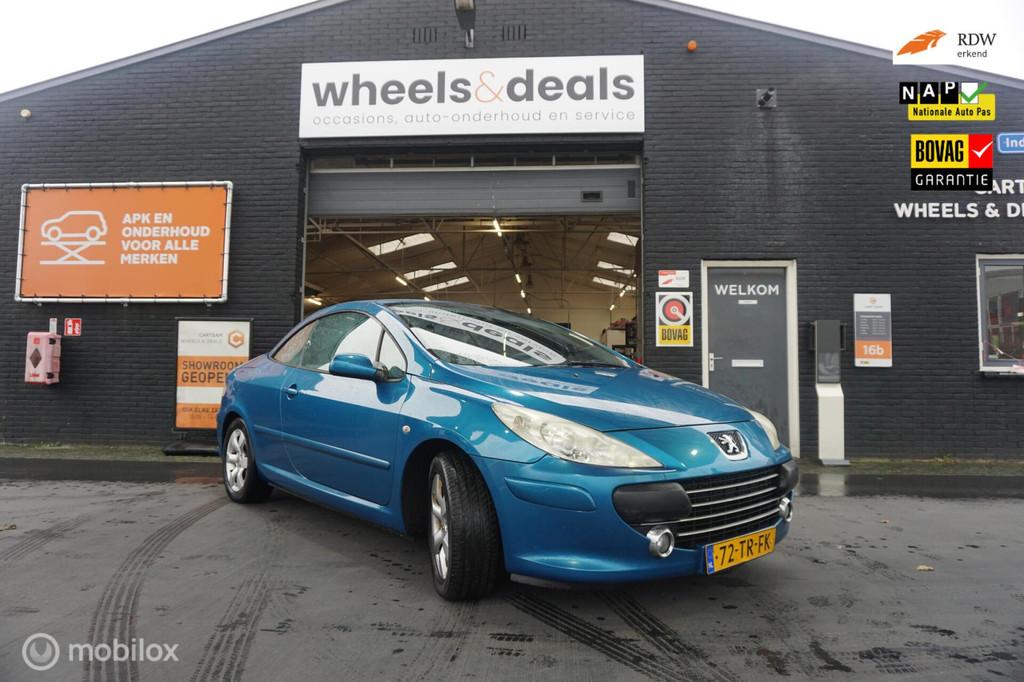 Peugeot 307 CC 1.6-16V, Gebruikt, 4 cilinders, Cabriolet, Origineel Nederlands