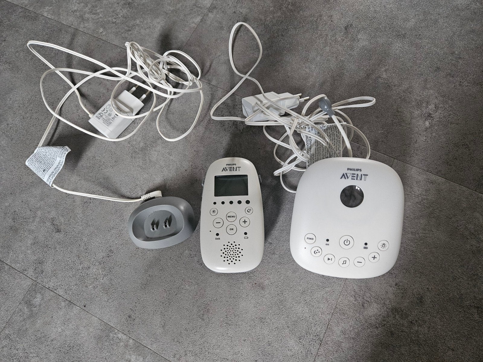 Philips Avent - DECT babyfoon - Audio babyfoon - SCD733/26, Ophalen, Zo goed als nieuw, 250 meter of meer, Terugspreekfunctie