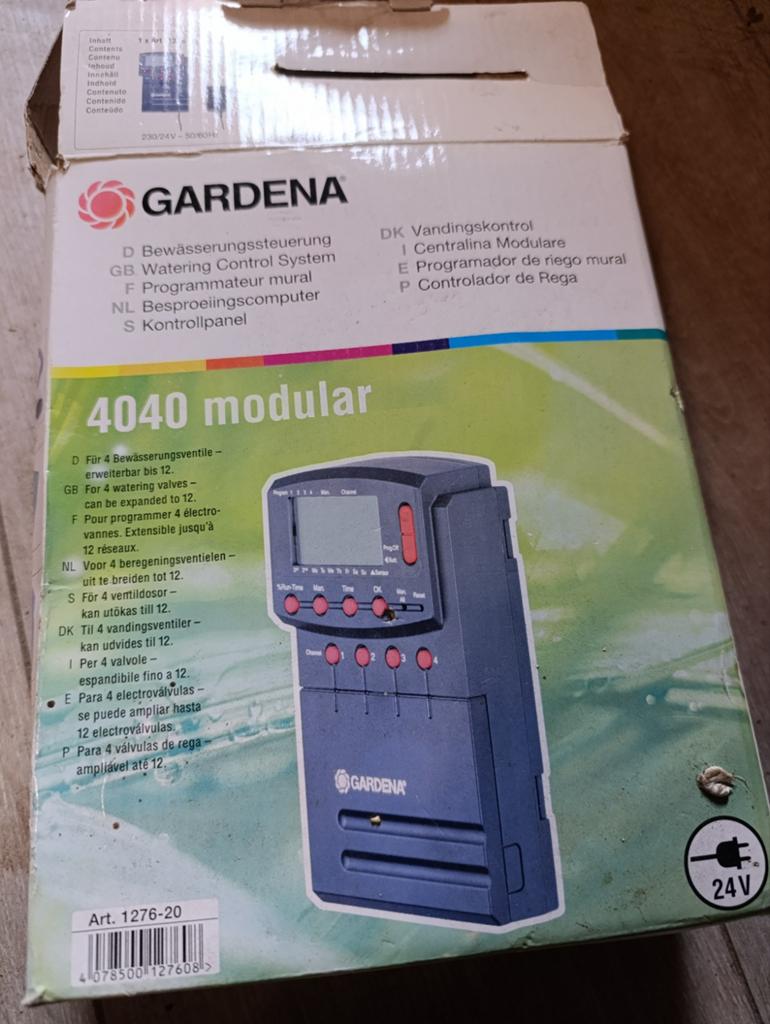 Gardena 4040 besturing, Ophalen, Nieuw, Zwenksproeier