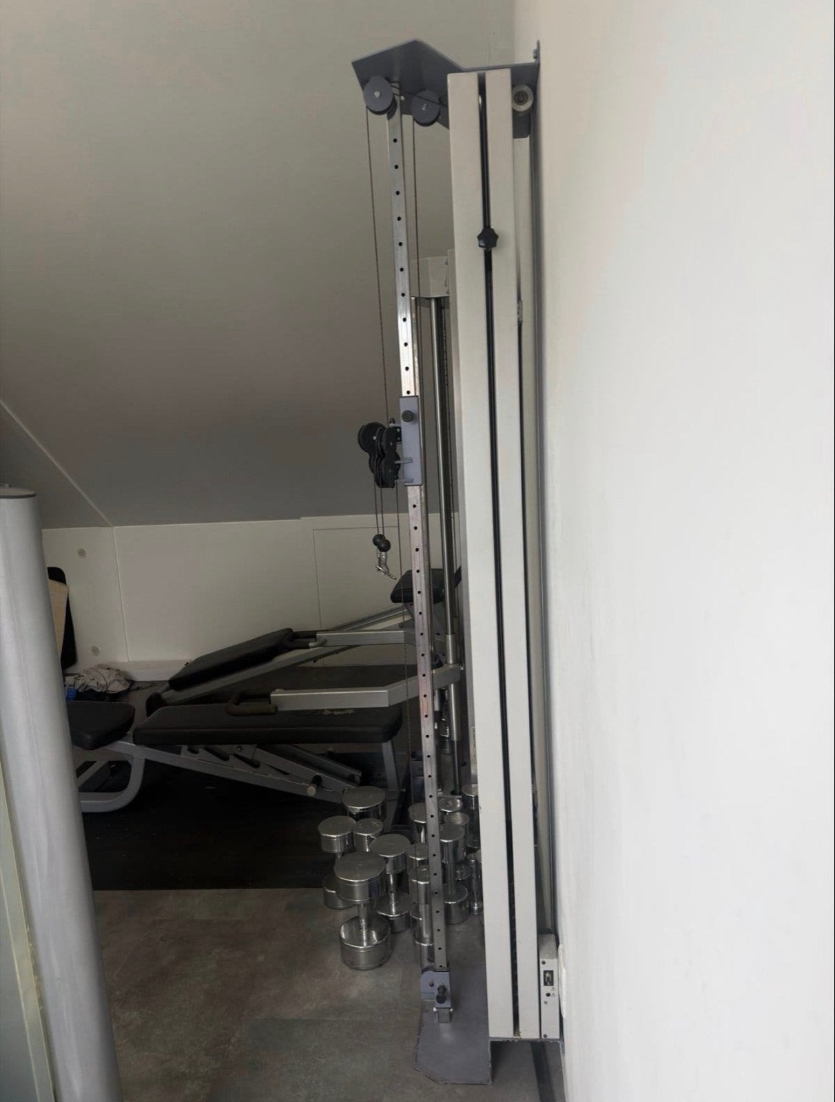 Enraf-Nonius EN-Tree M Pulley 54 kg met Meetstation, Ophalen of Verzenden, Gebruikt, Armen, Overige typen