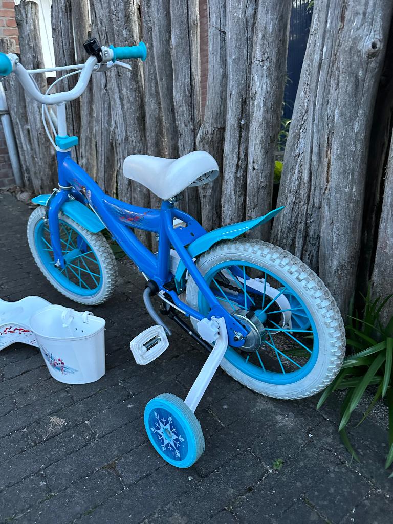 Frozen fiets 16 inch, Ophalen, Gebruikt, 16 inch, Handrem