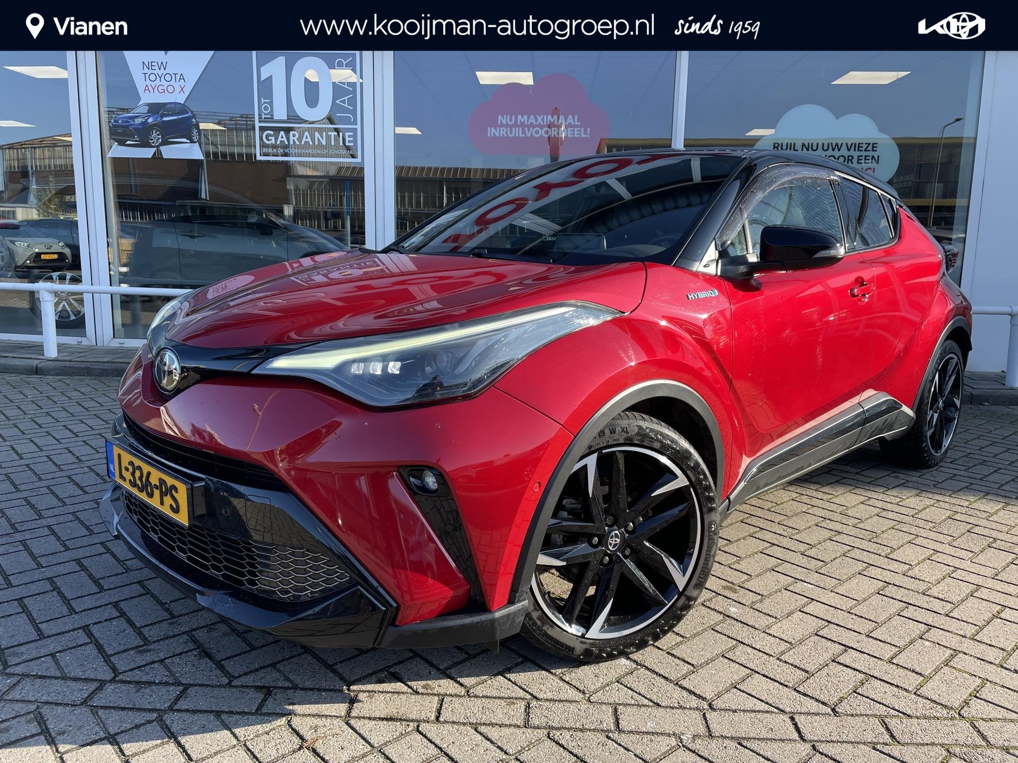 Toyota C-HR 1.8 Hybrid GR-Sport 1e eigenaar, Nieuwstaat, Tre