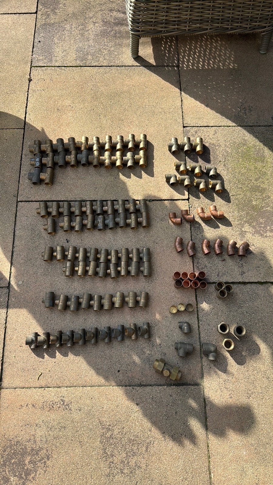 Div soldeerfittingen 22 mm, Minder dan 30 cm, Overige typen, Minder dan 60 cm, Ophalen of Verzenden