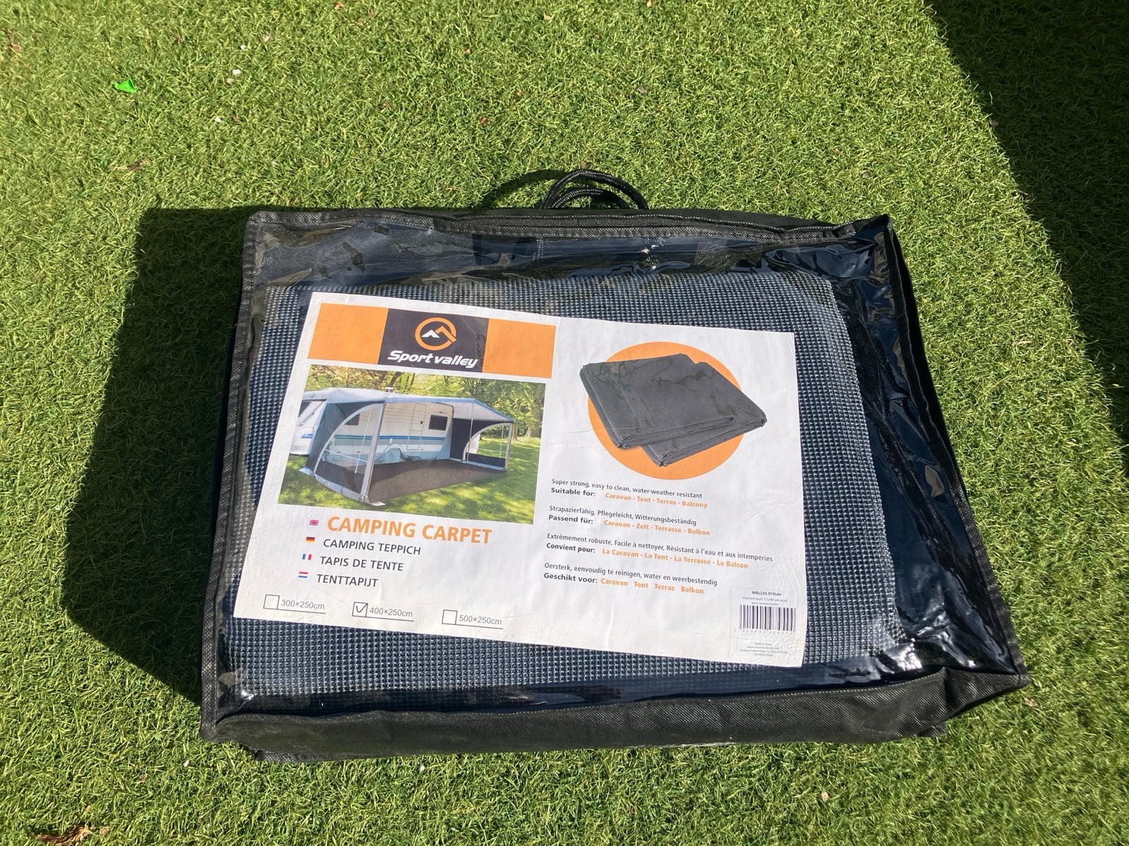 Sport Valley Campingtapijt 400x250cm - Nieuw, Ophalen of Verzenden, Nieuw