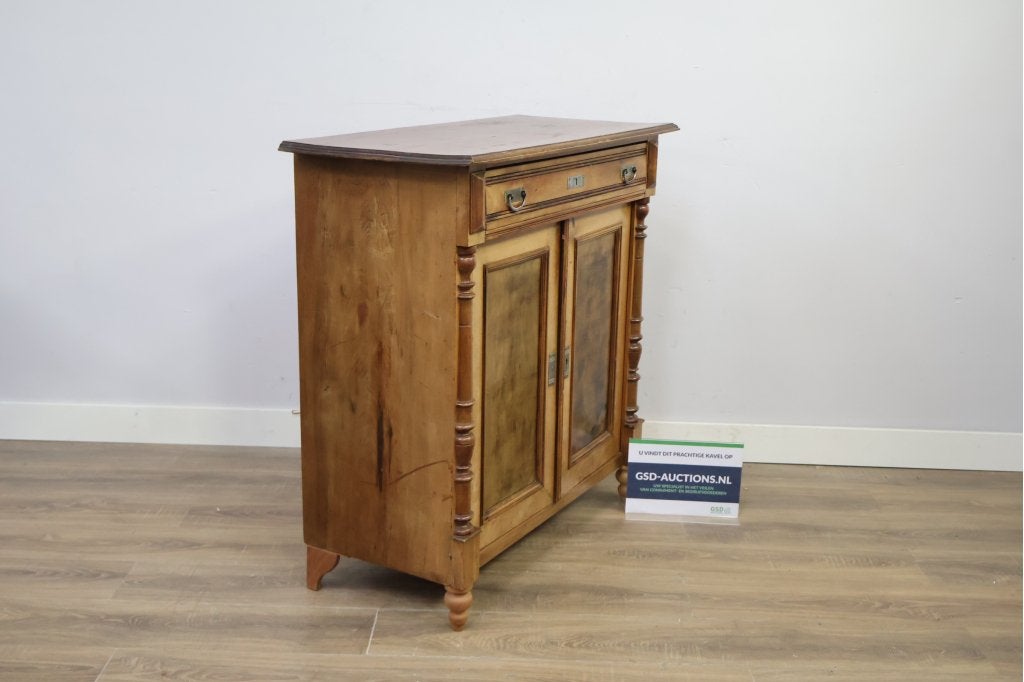 Antieke Notenhouten Commode, Ophalen of Verzenden