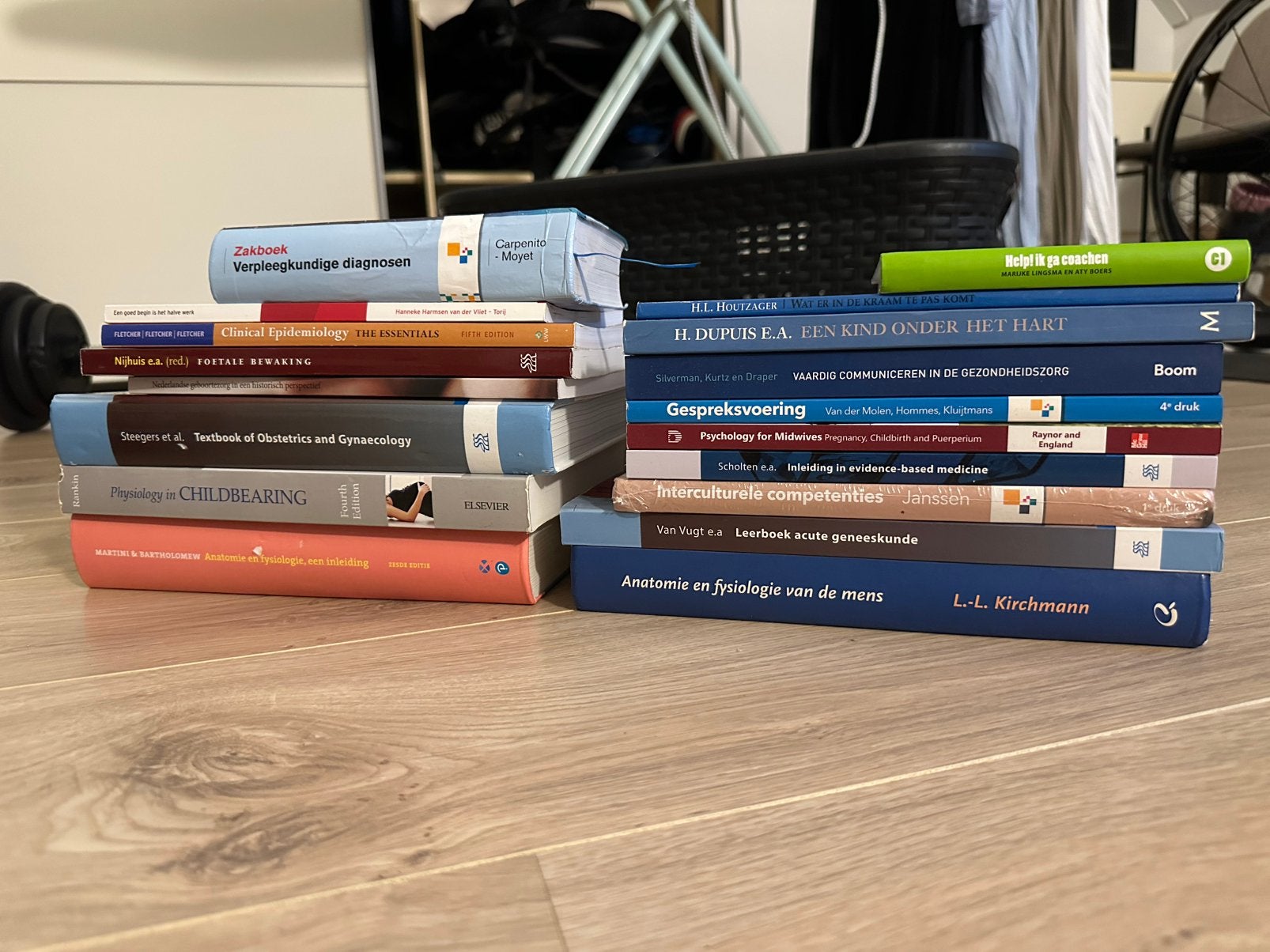 Schoolboeken Verloskunde, Ophalen, Beta, Zo goed als nieuw, HBO