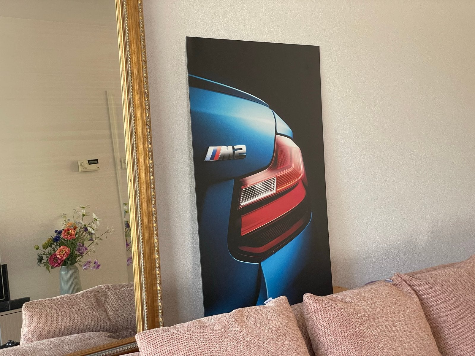 BMW M2 uit 2017 - Foto op Aluminium - 60x90cm, Ophalen, Gebruikt, Oorspronkelijke maker, Foto of Poster