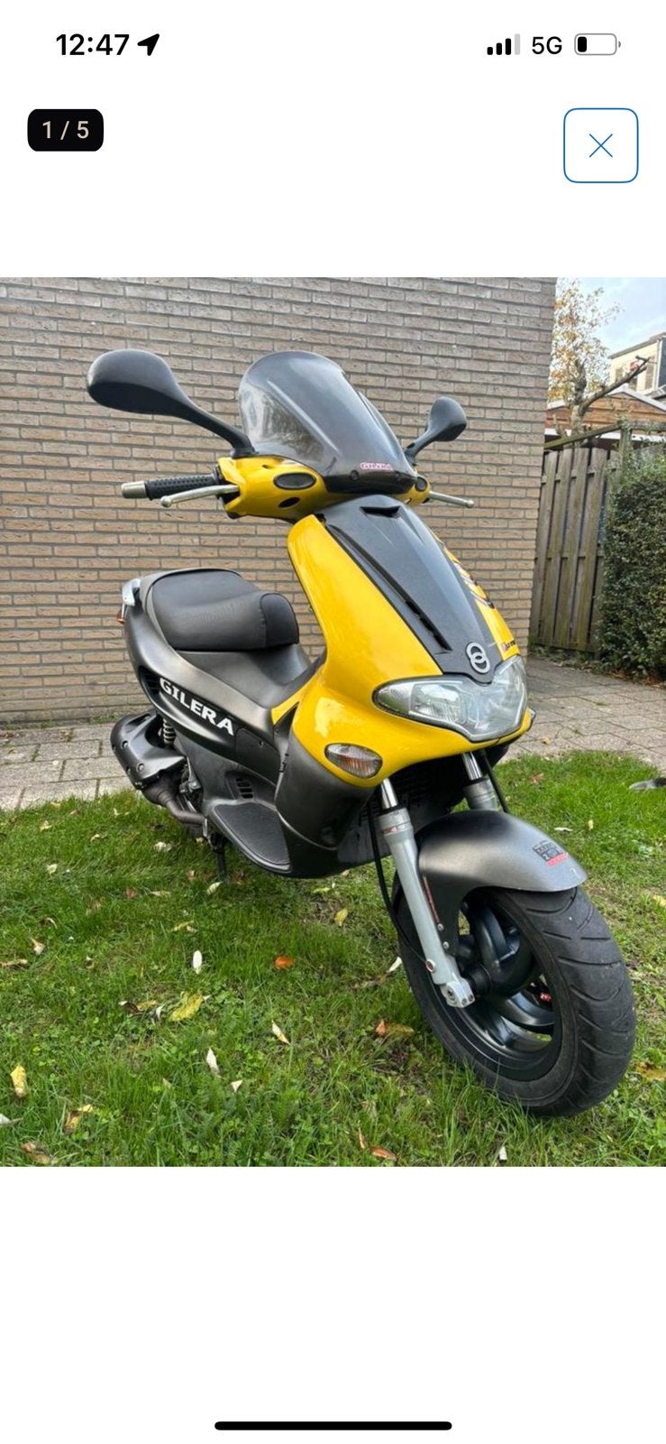 Gilera runner, Ophalen, Zo goed als nieuw, Overige modellen
