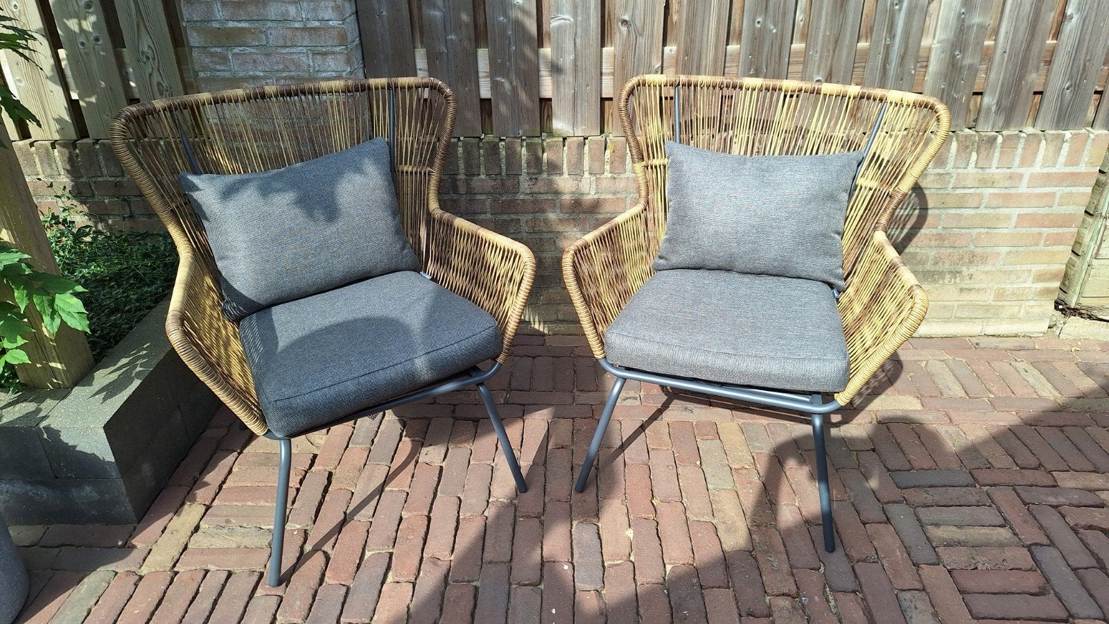 Tuinset Nikki, Tuin en Terras, Ophalen, Zo goed als nieuw, Aluminium
