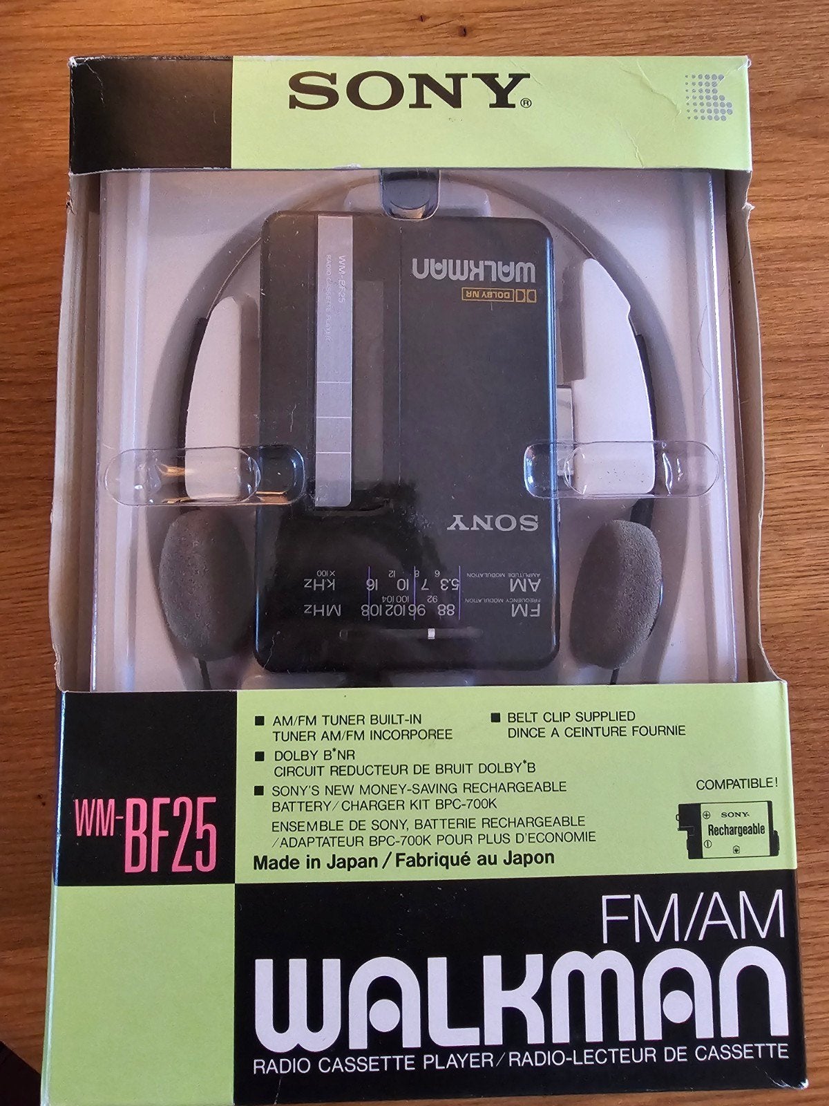 Sony WM-BF25 Walkman met FM/AM Radio en Dolby NR, Ophalen of Verzenden, Walkman