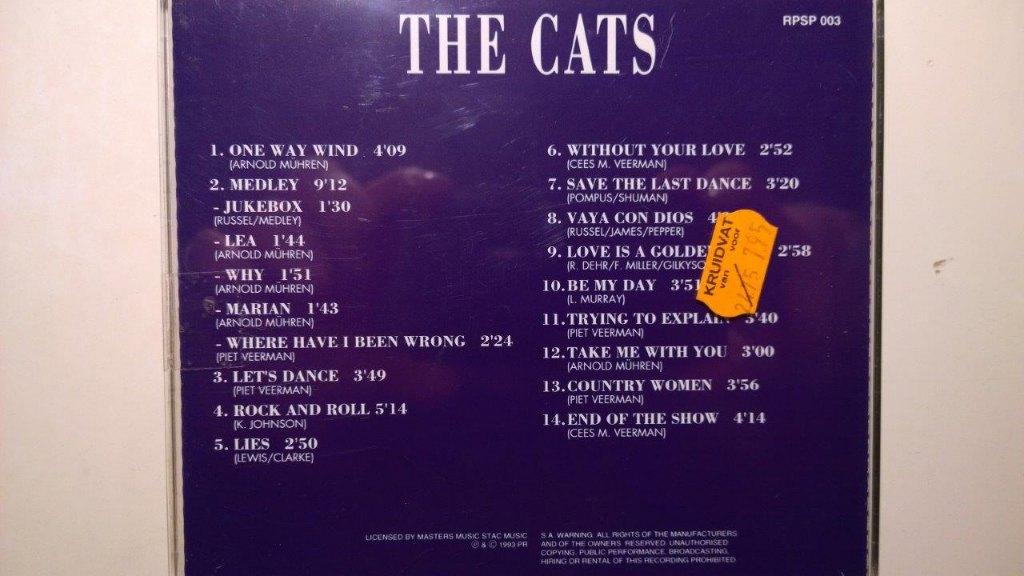The Cats - The Best Of Live, Ophalen of Verzenden, 1970 - 1979, Zo goed als nieuw