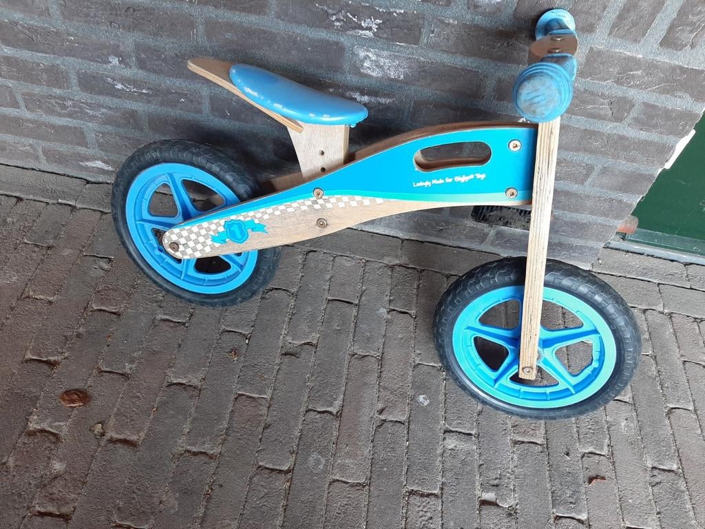 Houten loop fiets, Ophalen of Verzenden, Loopfiets