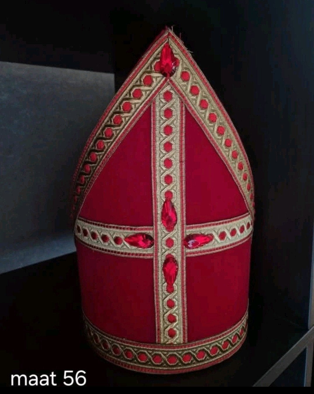 Nieuw - Bram mijter (maat 56), Diversen, Verzenden, Nieuw
