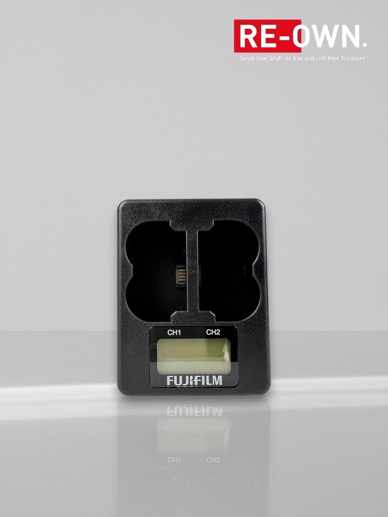 Fuji / Fujifilm BC-W235 Dual Battery Charger NP-W235 Accu’s, ., Ophalen of Verzenden, Zo goed als nieuw, Fujifilm