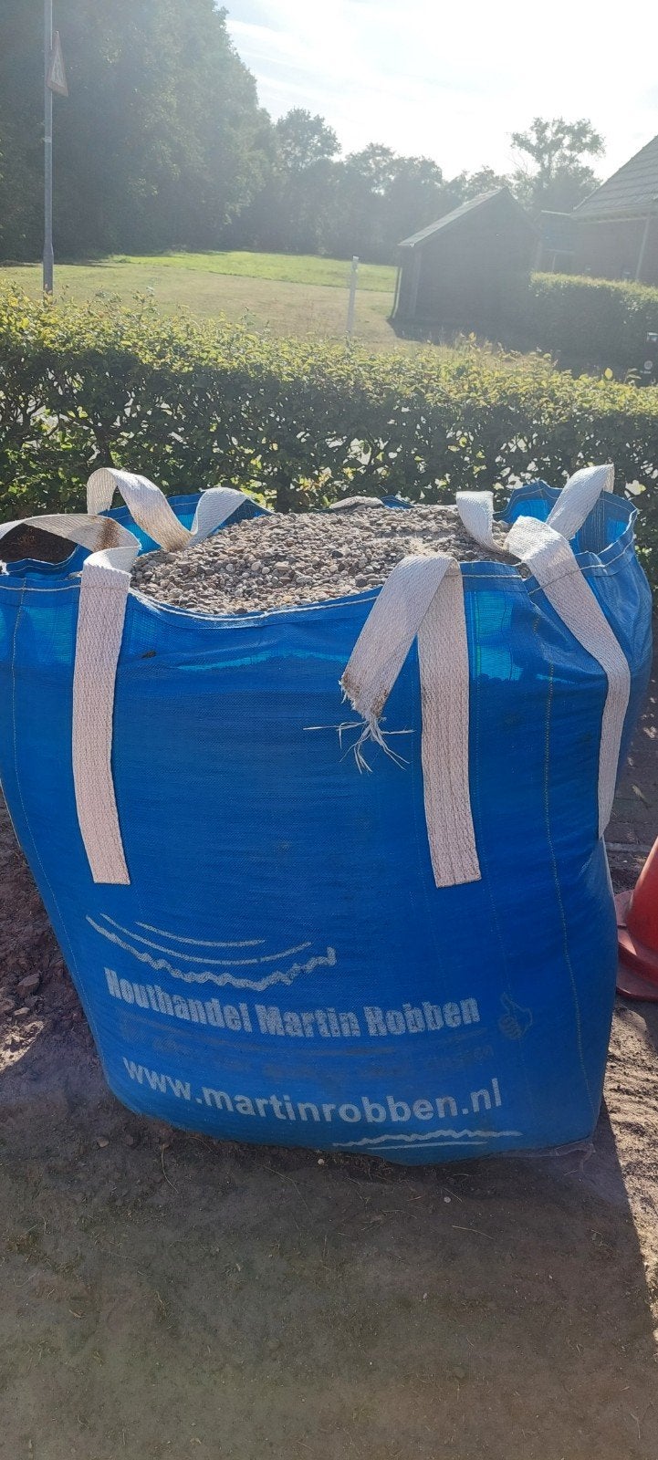 Bigbag betonmix / grindzand - ongebruikt, Ophalen, Nieuw