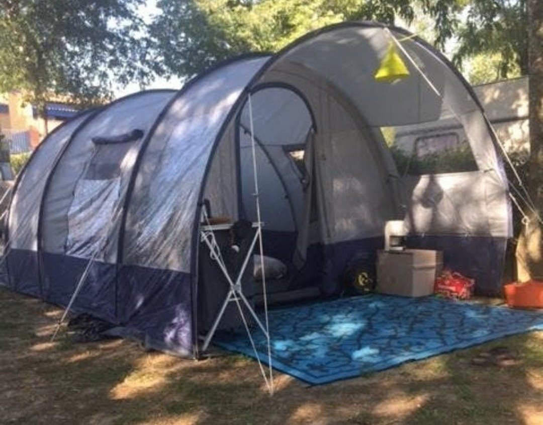 Vrijbuiter Outdoor Kalahari tunneltent - 6 persoons, Ophalen of Verzenden, Gebruikt, Tot en met 6