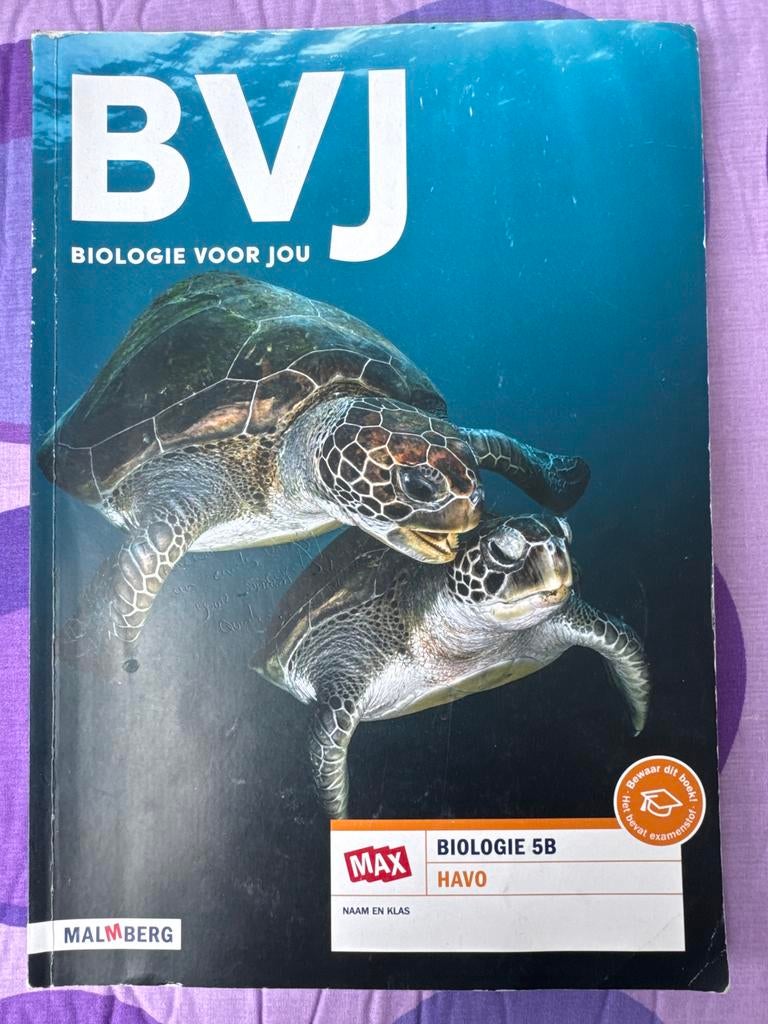 Biologie voor Jou - HAVO 5B, Verzenden, Zo goed als nieuw, HAVO, Biologie