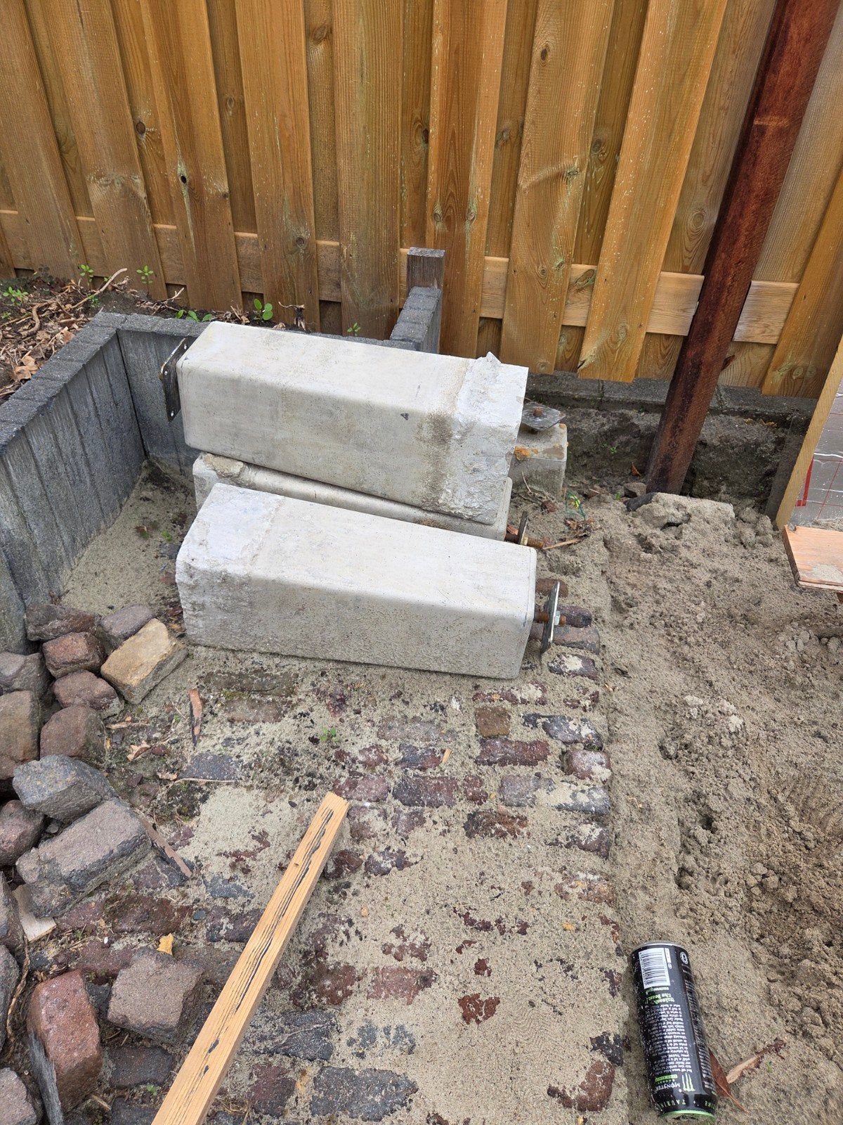 Beton poeren, Ophalen of Verzenden