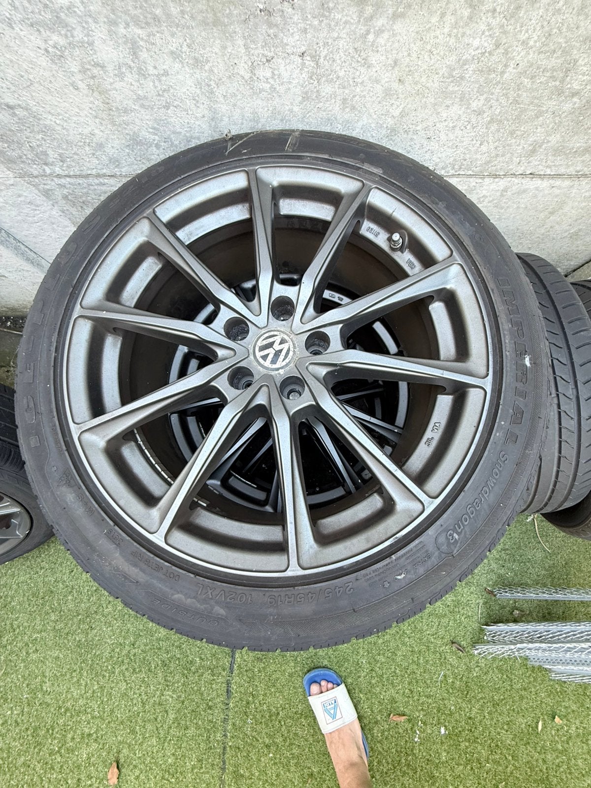 Volkswagen velgen uit tiguan, Ophalen of Verzenden, Zomerbanden, Velg(en)