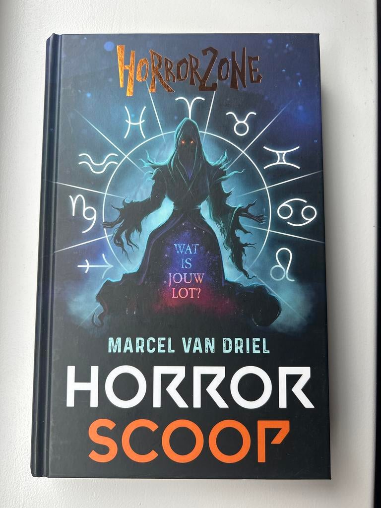 HorrorZone: Horrorscoop - Marcel van Driel, Ophalen of Verzenden, Zo goed als nieuw