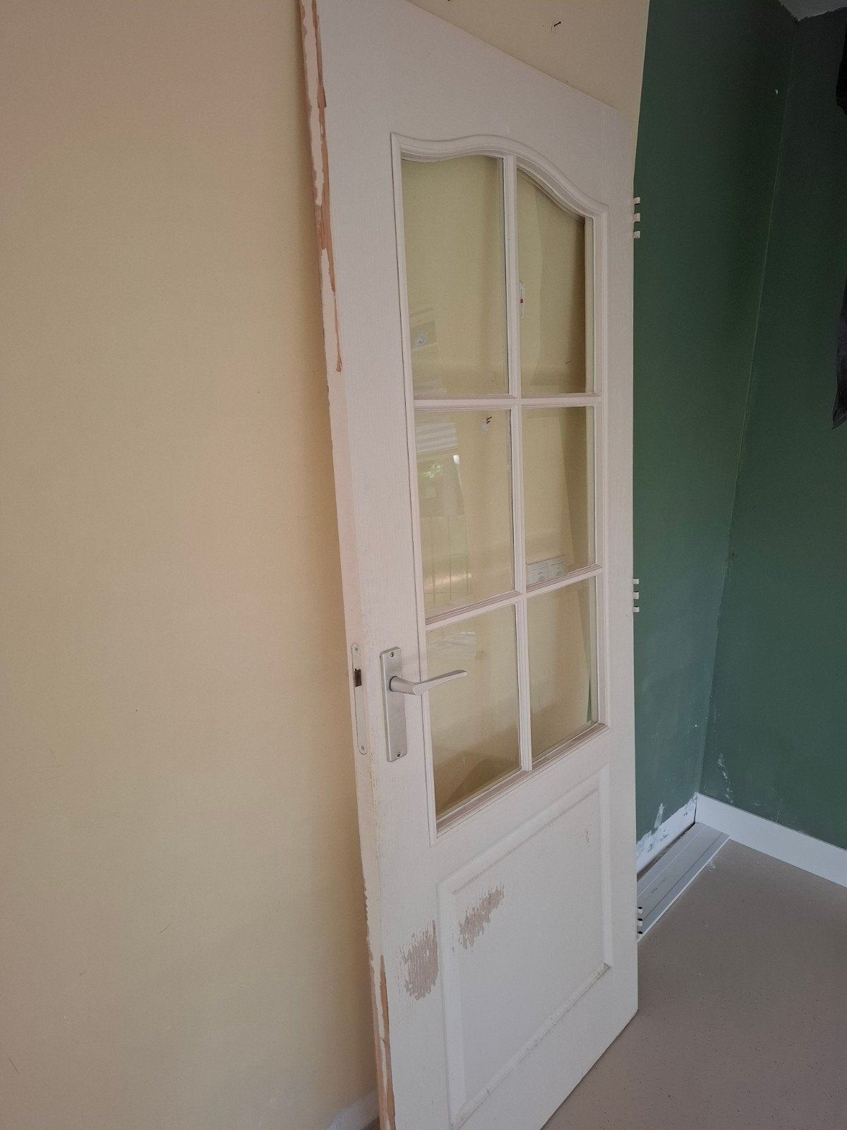 binnendeur, gratis af te halen 83x201.5, Ophalen, Gebruikt, Binnendeur, Glas