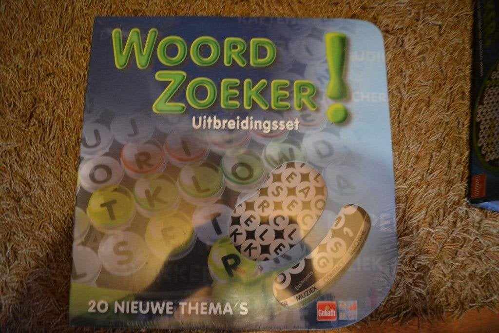 woordzoeker, uitbreidingsset, junior en turbo versie, Ophalen of Verzenden, Gebruikt
