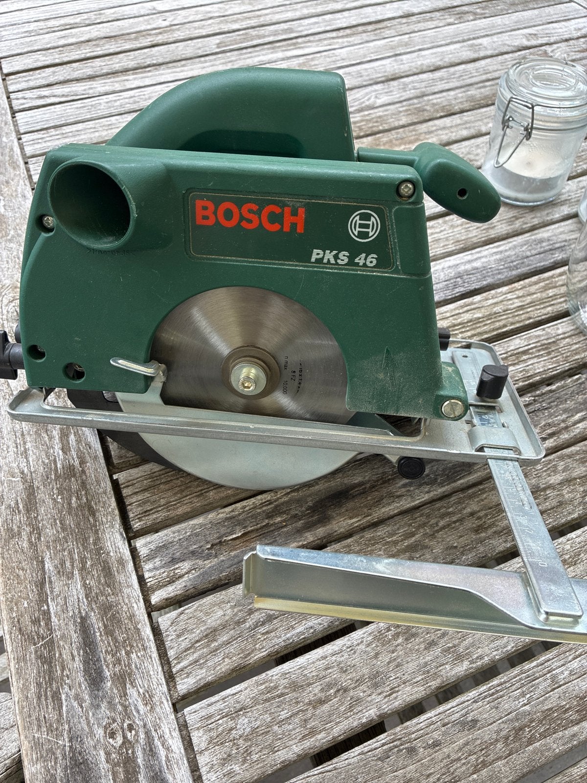 Bosch PKS 46 Cirkelzaag - Krachtig en Betrouwbaar, Ophalen of Verzenden, Gebruikt, Cirkelzaag