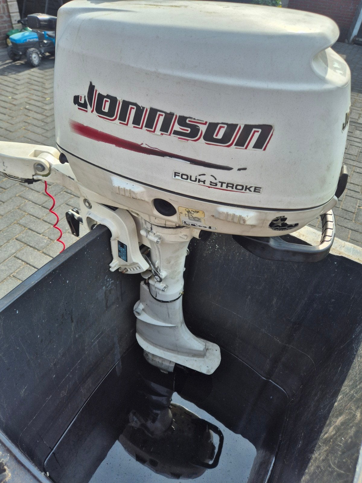Johnson 4pk 4 takt, Ophalen, Gebruikt, Motor en Techniek, Motorboot
