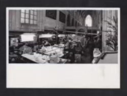 Foto Maastricht Interieur Kerk Persfotografie 1979., 1960 tot 1980, Foto, Ophalen of Verzenden, Zo goed als nieuw