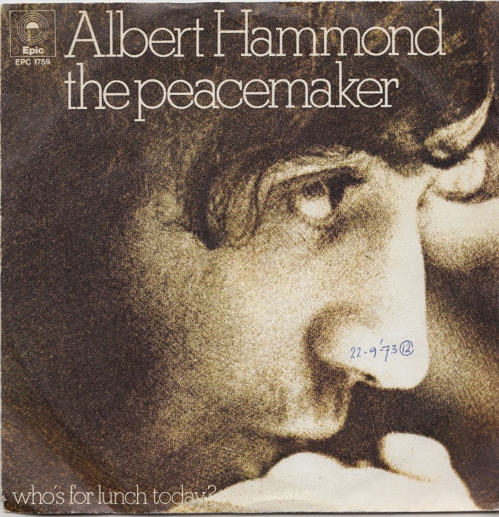 Albert Hammond **The Peacemaker**, Cd's en Dvd's, Vinyl Singles, Gebruikt, 7 inch, Ophalen of Verzenden, Pop