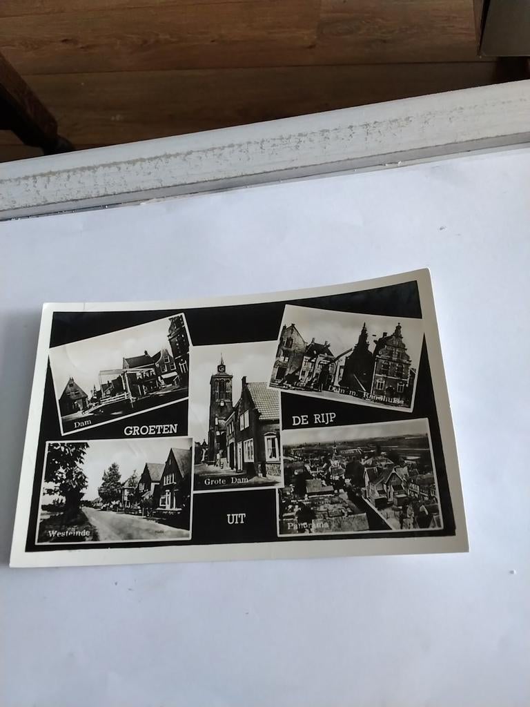 GROETEN UIT  DE RIJP 5 afbeeldingen, Ophalen of Verzenden, 1960 tot 1980
