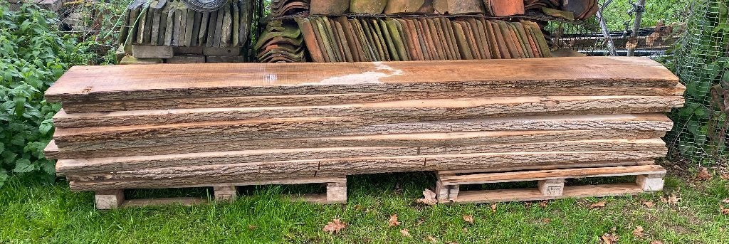 schaaldelen Essenhout, Ophalen, 25 tot 50 mm, Zo goed als nieuw, Plank