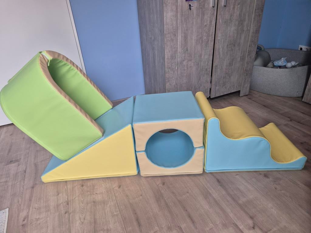Zachte foam Speelset Klimmen en Glijden voor Peuters, Ophalen, Zo goed als nieuw, Jongen of Meisje