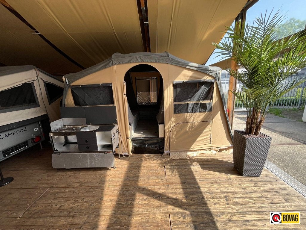 Cabanon Mercury Deluxe - VERKOCHT!, Caravans en Kamperen, Vouwwagens, Tot en met 4, Cabanon